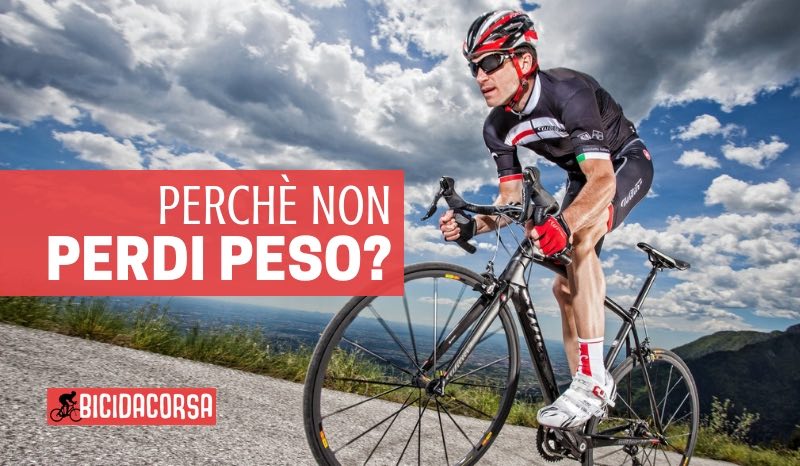 come perdere peso in bici