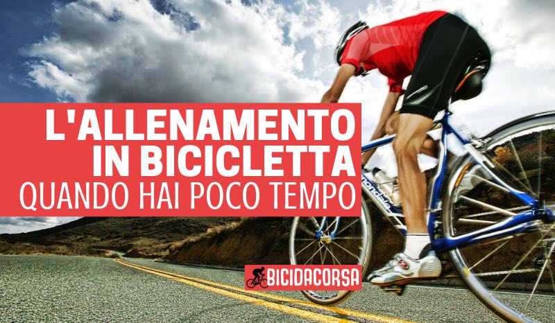 brevi allenamenti in bici