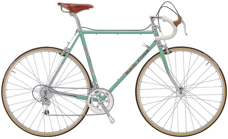 bici da corsa bianchi eroica