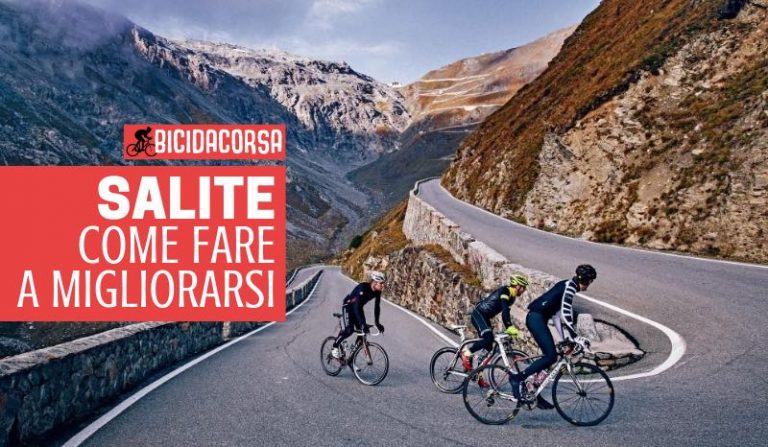 come fare le salite in bicicletta