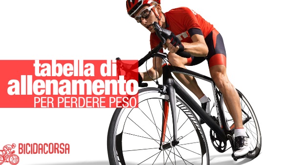 come perdere peso con la bicicletta