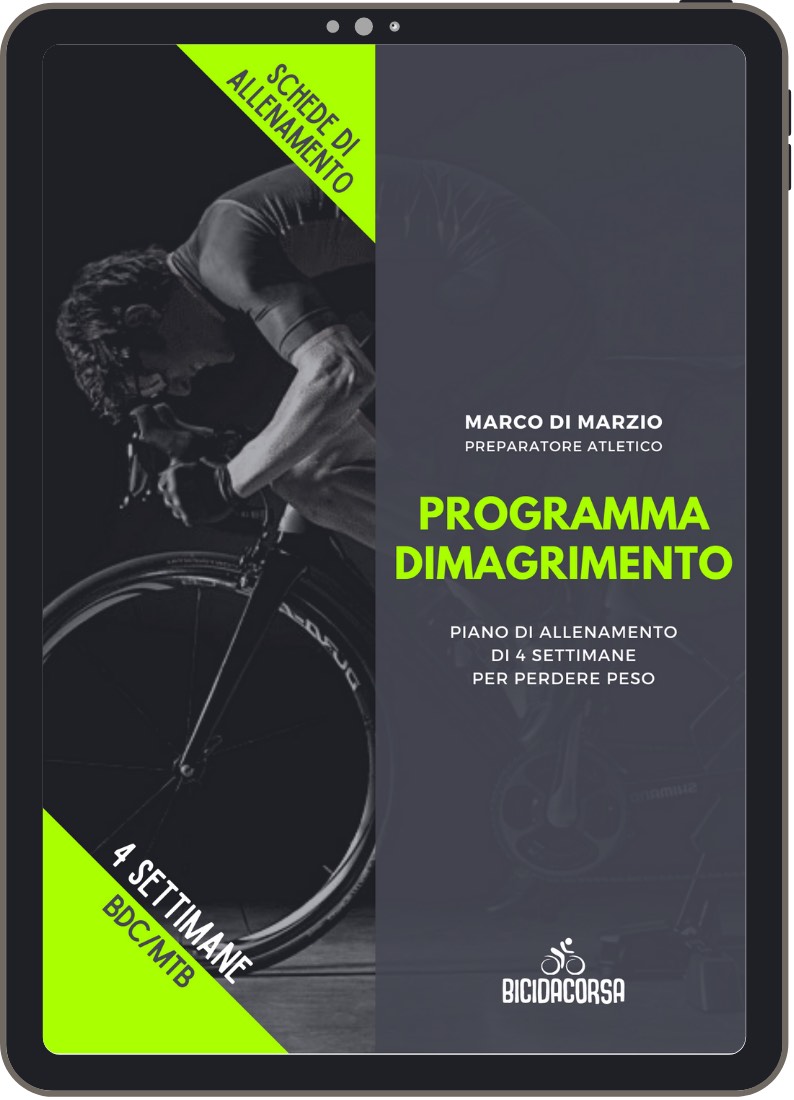 programma dimagrimento in bici