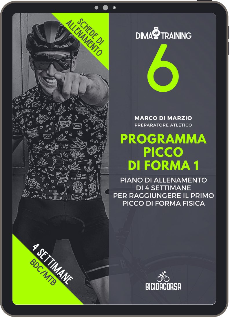 programma picco di forma ciclismo