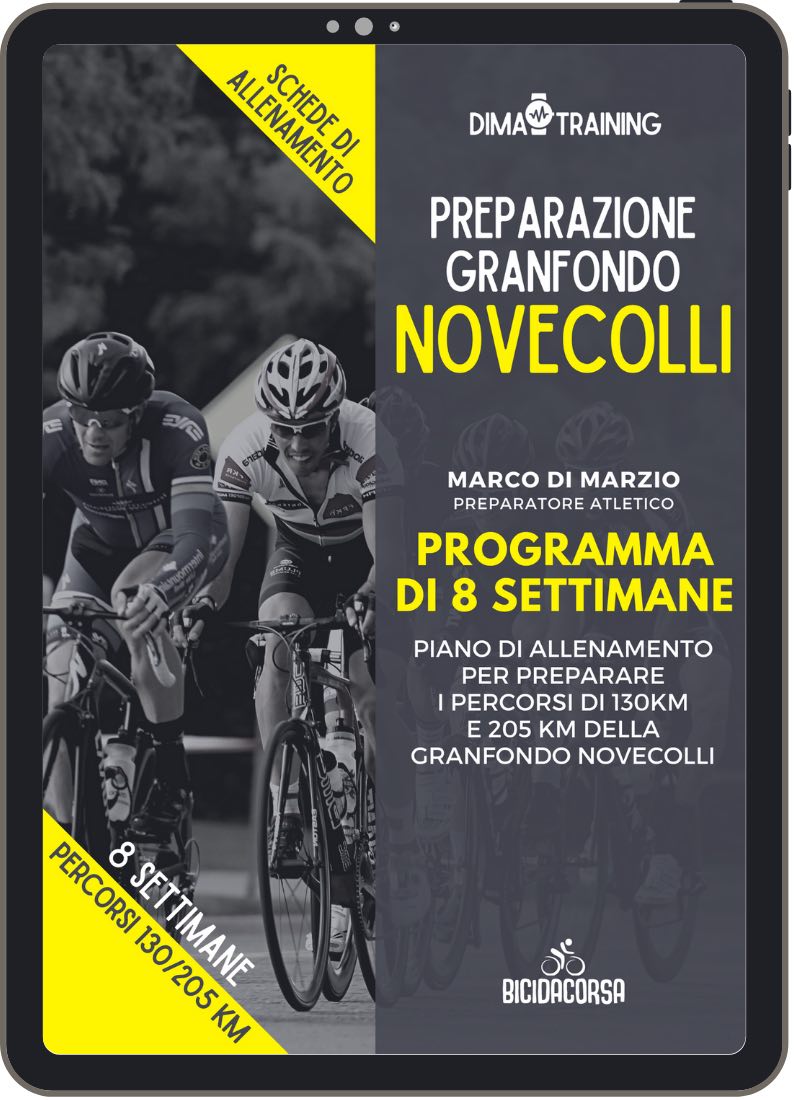 programma-novecolli preparazione della granfondo novecolli