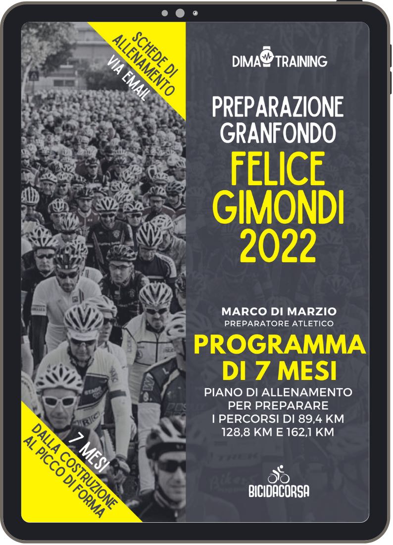 preparazione granfondo felice gimondi